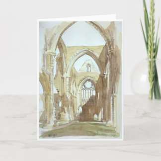 Tintern Abbey - Grußkarte Karte