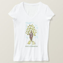 TINW SISTERHOOD V-NECK T - Shirt