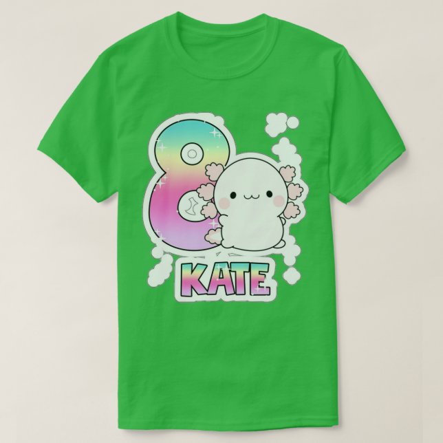 Tiny Axolotl 4 T-Shirt (Design vorne)