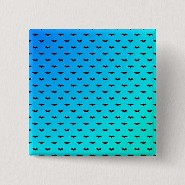 Tiny Bats Blue Button (Vorderseite)