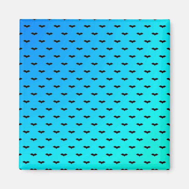Tiny Bats Blue Magnet (Vorne)