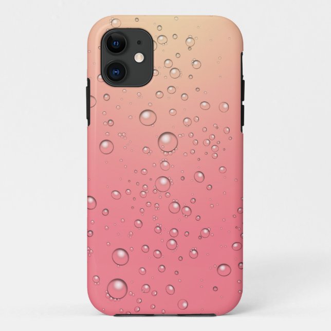Tiny Bubbles Case-Mate iPhone Hülle (Rückseite)