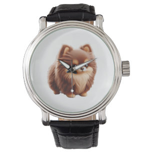 Tiny but Mighty - Chihuahua Attitude T - Shirt Armbanduhr