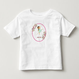 Tiny Dancer   Pink Floral Ballet Geburtstagsparty Kleinkind T-shirt
