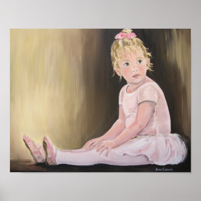 Tiny Dancer - Print on Leinwand Poster (Vorne)