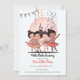 Tiny Dancers Erwägungsgrund Einladung - Custom Stu