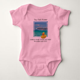 Tiny Duck Hunter Crucks Enten Baby Bodysuit Strampler