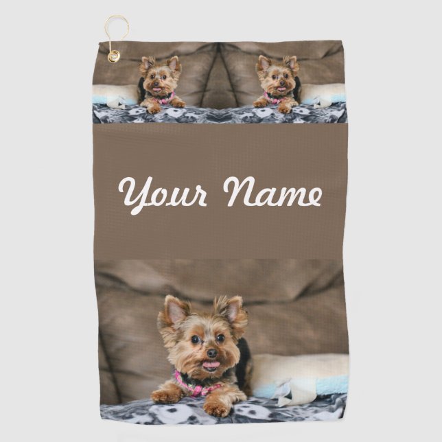 Tiny Dynamo Golfhandtuch (Vorderseite)