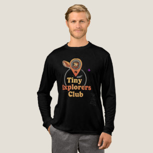 Tiny Explorers Club - Family Geocaching Design Tri-Blend Shirt