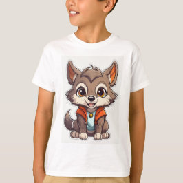 "Tiny Fangs: Adorable Werewolf-T-Shirt T-Shirt