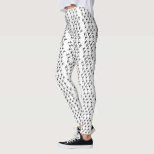 Tiny Flower Print Leggings