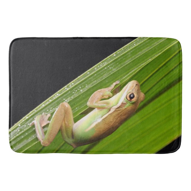 Tiny Frog auf der linken Seite Badematte (Vorderseite)