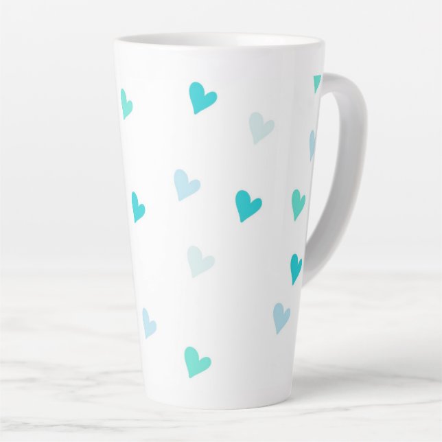 Tiny Green hört große Latte-Tasse Milchtasse (Rechte Ecke)