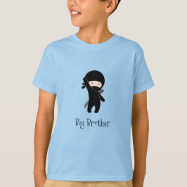 Tiny Happy Ninja - Big Brother Tri-Blend Shirt