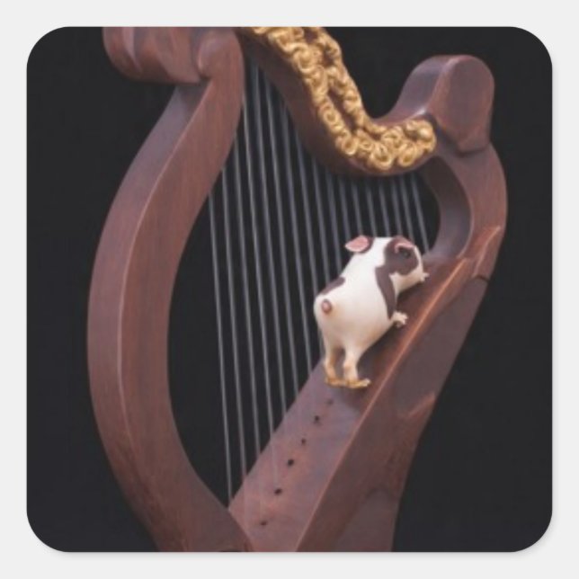 Tiny Harp Climber Sticker (Devant)