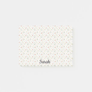 Tiny Hearts Add Name Niedlich Office Geschenk Post-it Klebezettel