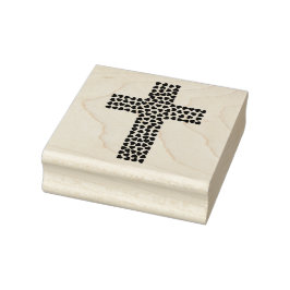 Tiny Hearts Christlich Cross Gummistempel