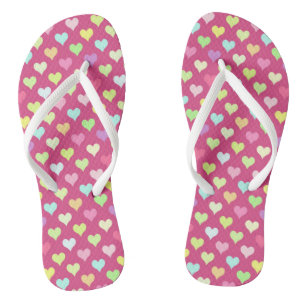 Tiny Hearts Multifarben Flip Flops