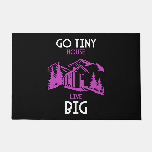 Tiny House Wohngestaltung Fußmatte (Vorderseite)