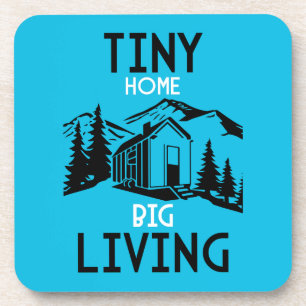 Tiny House Wohngestaltung Getränkeuntersetzer