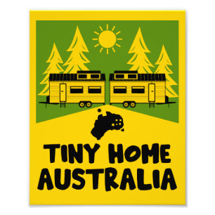 Tiny House Zuhause Australia Fotodruck
