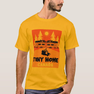 Tiny House Zuhause Canada T-Shirt