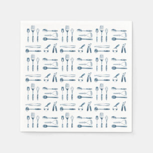 Tiny Kitchen Utensils Serviette