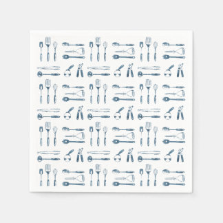 Tiny Kitchen Utensils Serviette