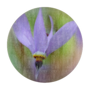 Tiny Lavender Lila Wildblume Natur Schneidebrett