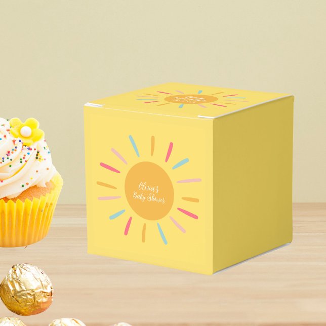 Tiny Miracle, Sunshine Baby Dusche Geschenkschachtel (Von Creator hochgeladen)