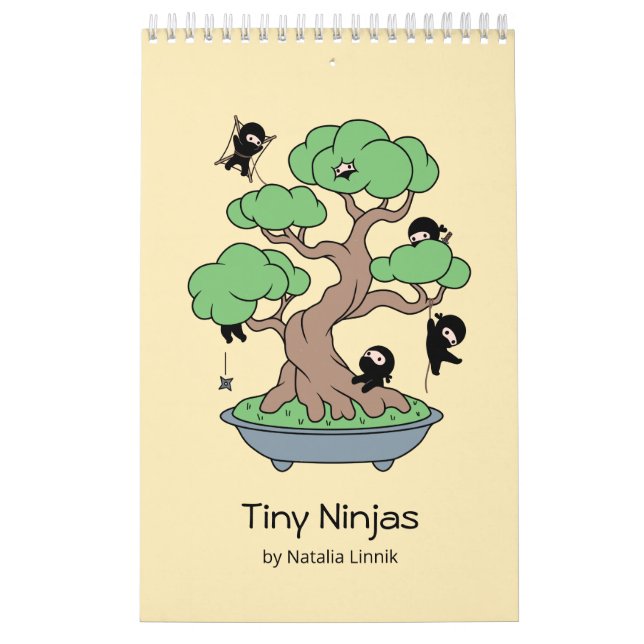 Tiny Ninjas Kalender (Titelbild)