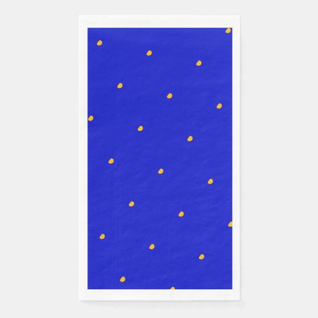 Tiny Polka dots Design Paper Napkin Serviette (Vorderseite)