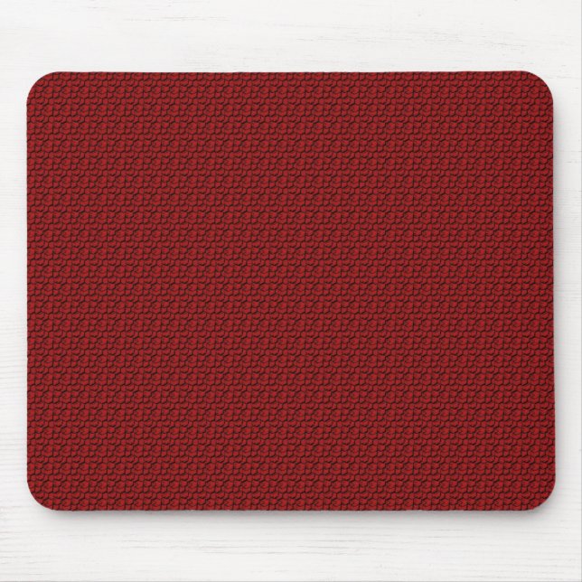 Tiny Red Cubes Mousepad (Vorne)