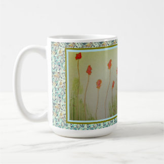 Tiny Red Wildflowers Kaffeetasse