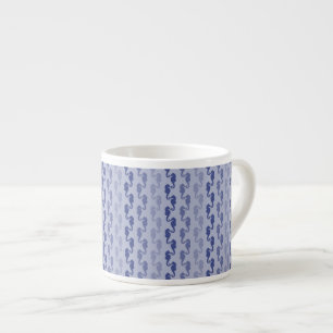 Tiny Seepferds Blue Lavender Espresso Tasse