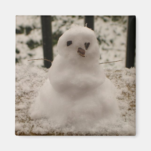 Tiny Snowman Magnet (Vorne)