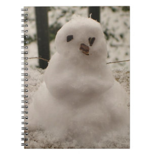 Tiny Snowman Notebook Notizblock