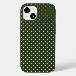 Tiny Stars Dark Green Phone Case