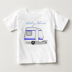 Tiny stromlinienförmige Caravan Thunder_Cove Baby T-shirt