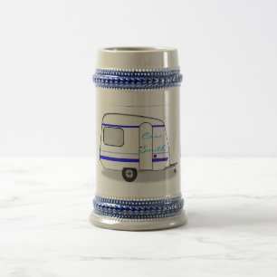 Tiny stromlinienförmige Caravan Thunder_Cove jede  Bierglas