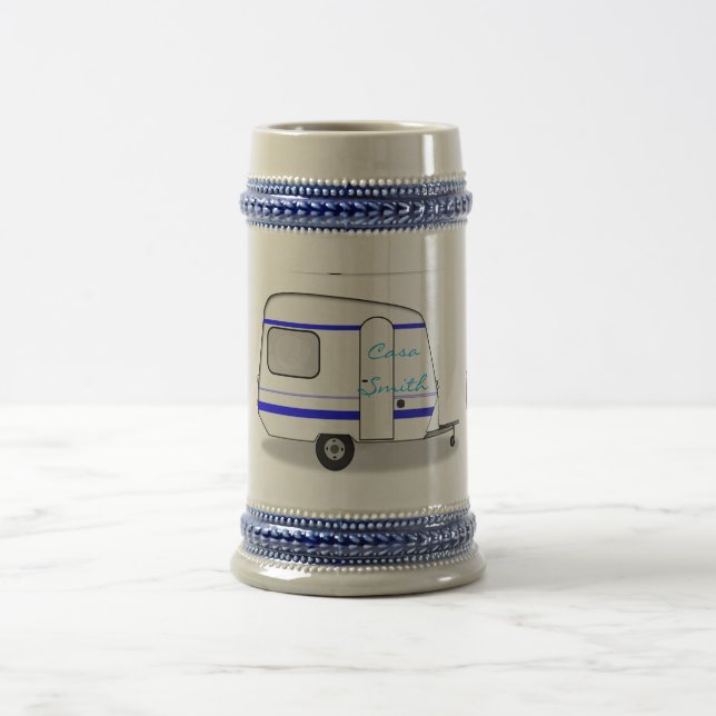 Tiny stromlinienförmige Caravan Thunder_Cove jede  Bierglas (Mittel)