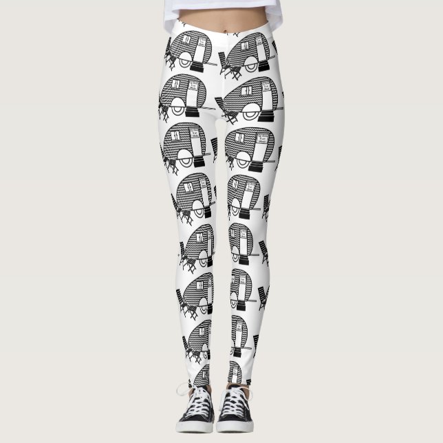 Tiny Teardrop Trailer Thunder_Cove Leggings (Vorderseite)
