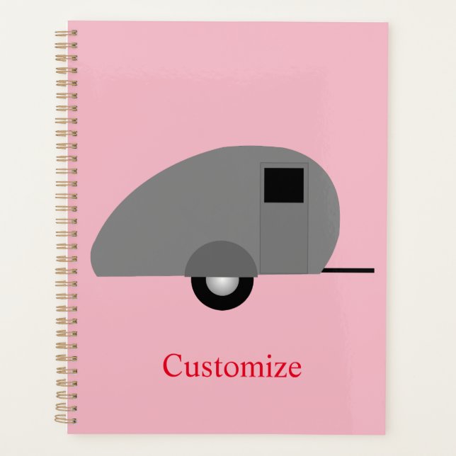 Tiny Teardrop Trailer Thunder_Cove Planer (Vorderseite)