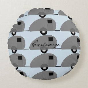 Tiny Teardrop Trailer Thunder_Cove Rundes Kissen