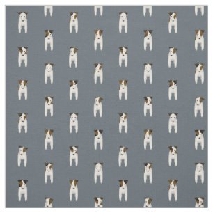 Tiny Terrier Jack Russells Musterschiefer Stoff