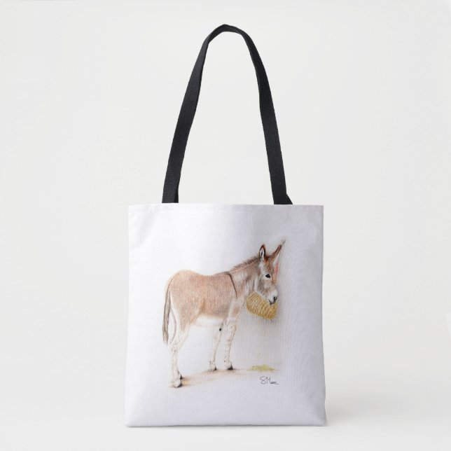 Tiny Tim Donkey Tote Bag Tasche (Vorderseite)