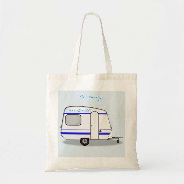 Tiny Trailer Sinti und Roma Caravan Thunder_Cove Tragetasche (Vorne)