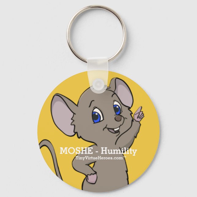 Tiny Virtue Heroes - Moshe Key Chain Schlüsselanhänger (Vorderseite)