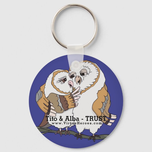 Tiny Virtue Heroes - Tito & Alba Key Chain Schlüsselanhänger (Vorderseite)
