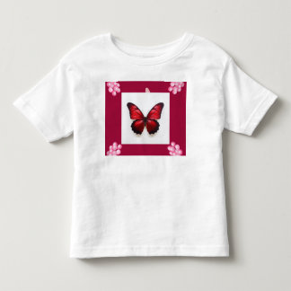 TinyTrend™ Butterfly Kleinkind Fine Jersey T - Shi T-shirt